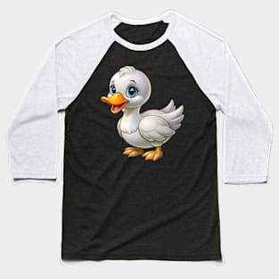 Cute Baby Goose Baseball T-Shirt